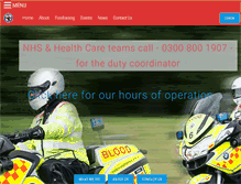 Tablet Screenshot of freewheelers.org.uk